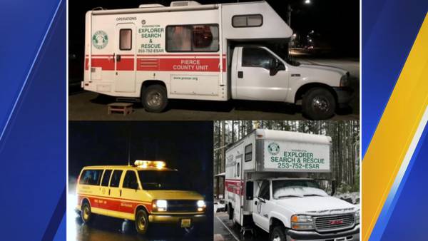 Equipment stolen from Pierce County volunteer search and rescue team