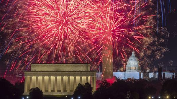 Photos: Fourth of July fireworks dazzle crowds in Washington, DC