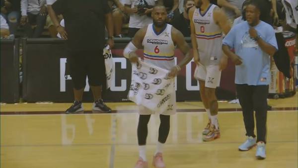 ‘CrawsOver’ event with LeBron James canceled midway through game due to humidity, slick court