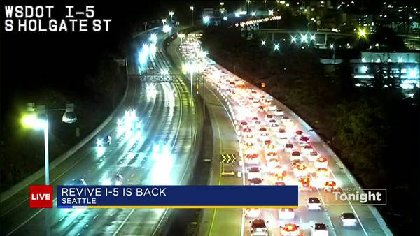 VIDEO: I-5 project returns this weekend
