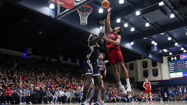 No. 23 Gonzaga snaps No. 17 Saint Mary's 16-game winning streak with 70-57 victory