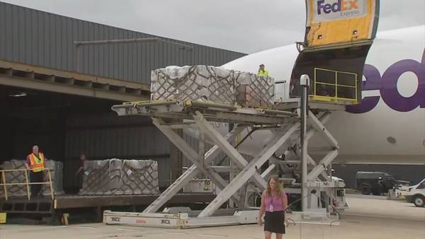 VIDEO: New baby formula shipment arrives amid ongoing shortage
