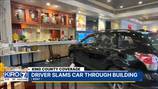 Driver crashes into Kent restaurant