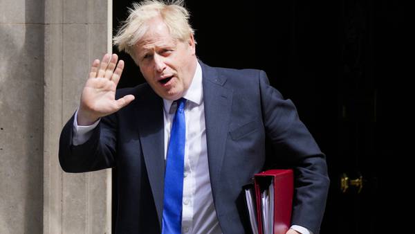 Boris Johnson agrees to step down as British prime minister, reports say