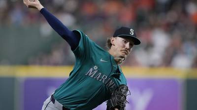 Miller throws 7 shutout innings as Mariners prevent Astros from clinching AL West with 6-1 win