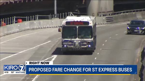 VIDEO: Proposed fare change for Sound Transit Express bus