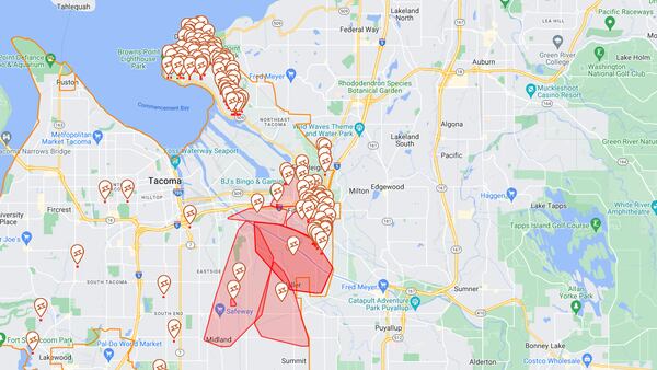 More than 300 still without power after morning thunderstorms across Puget Sound