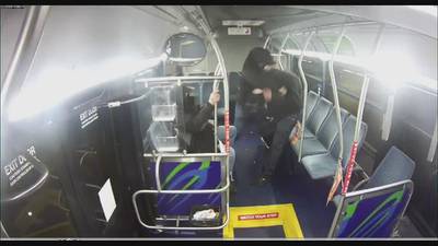 RAW: Surveillance video shows deadly confrontation on Everett bus
