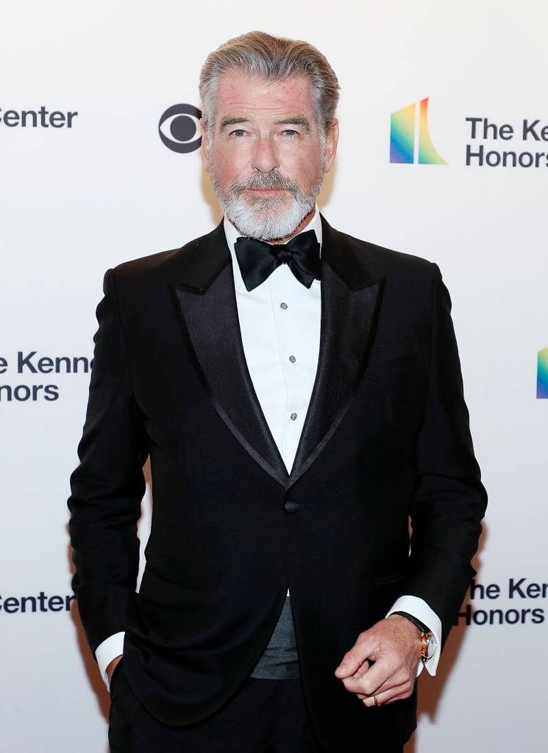 WASHINGTON, DC - DECEMBER 08:  Actor Pierce Brosnan attends the 42nd Annual Kennedy Center Honors Kennedy Center on December 08, 2019 in Washington, DC. (Photo by Paul Morigi/Getty Images)