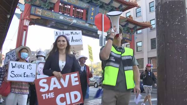 VIDEO: Residents protest over 'mega shelter' approved for Chinatown-International District