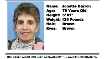 PHOTOS: Silver Alert posted for missing elderly woman from West Seattle