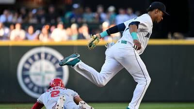 José Soriano allows 1 run into the 8th inning as Angels top reeling Mariners 5-1