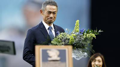 PHOTOS: Ichiro Suzuki inducted into Seattle Mariners Hall of Fame