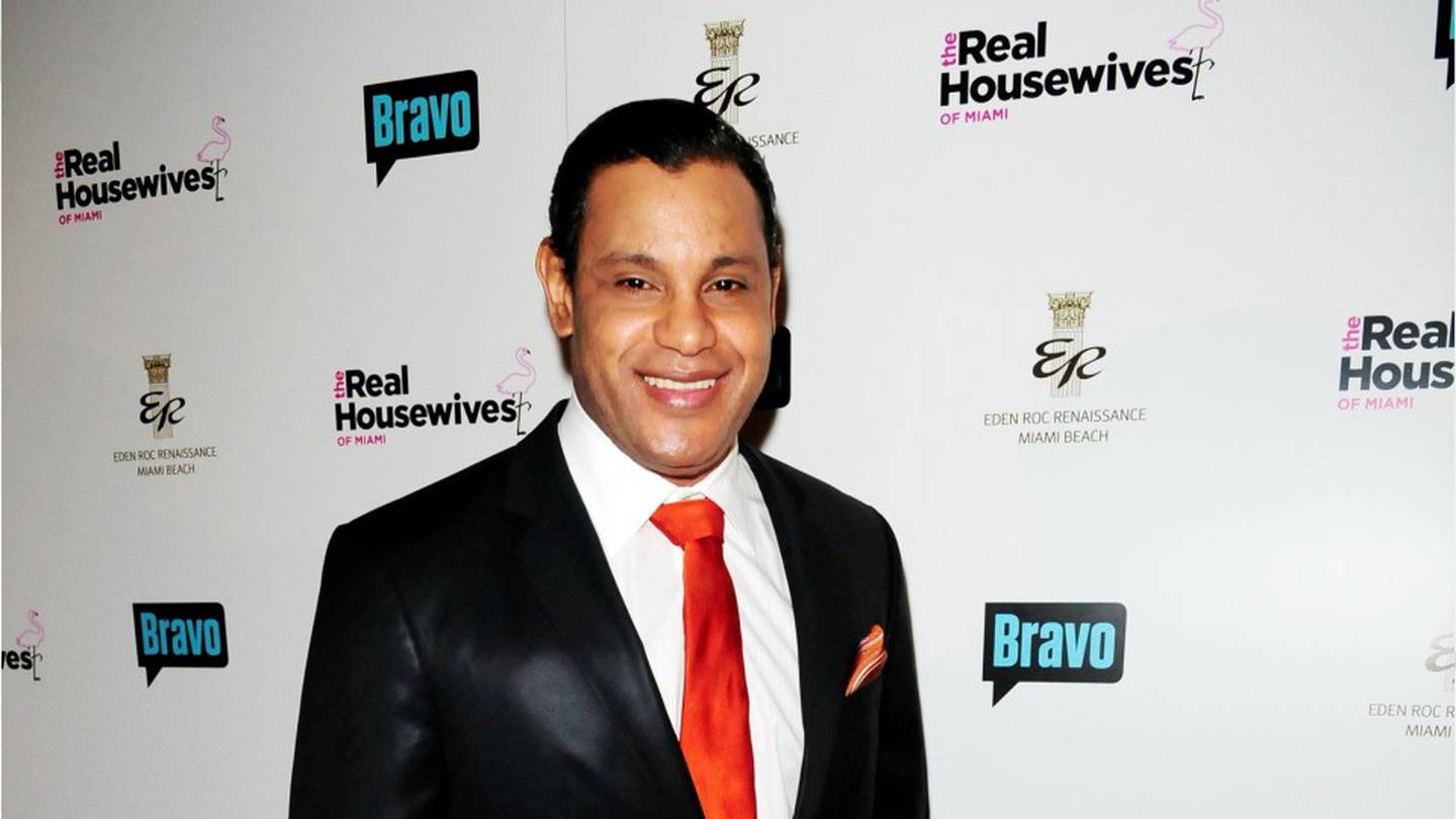 Sammy Sosa and wife Sonia during Spike TV Presents 2003 GQ Men of