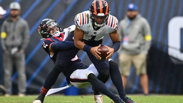 Bears QB Justin Fields was brutally honest about his performance vs. Texans: 'I played like trash'