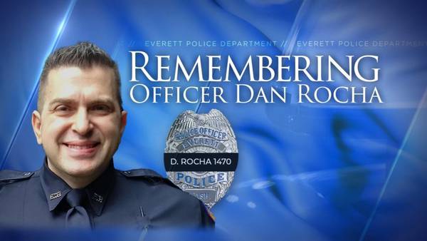 Public memorial for Everett officer Dan Rocha set for Monday