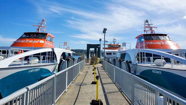 Kitsap County Fast Ferry ending summer schedule
