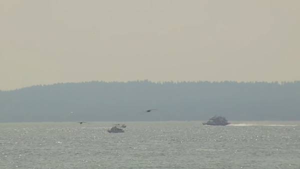 Smoke moves into Western Washington, poor air quality persists into weekend