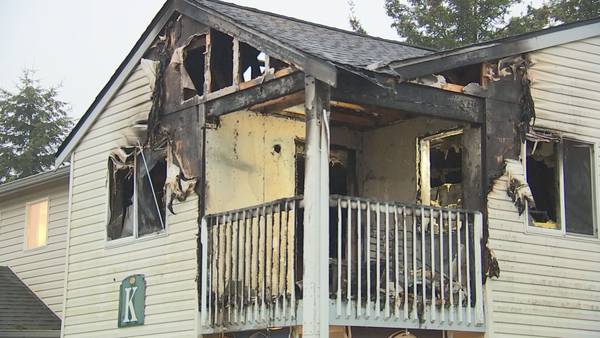 2 families displaced by Marysville apartment complex fire