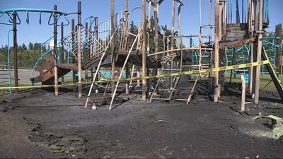Phantom Lake Elementary loses playground to fire for the second time
