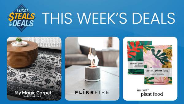 Local Steals and Deals: Home deals with Flikr Fire, My Magic Carpet and Instant Plant Food