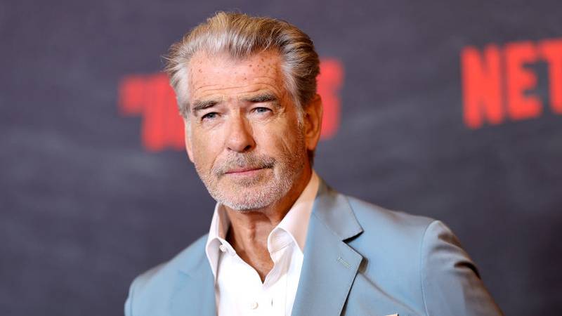 LOS ANGELES, CALIFORNIA - JUNE 26: Pierce Brosnan attends the Los Angeles Premiere Of Netflix's "The Out-Laws" at Regal LA Live on June 26, 2023 in Los Angeles, California. (Photo by Matt Winkelmeyer/Getty Images)