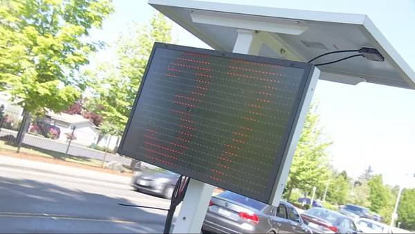 SmartSigns placed around Pierce County to improve safety