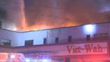 2-alarm fire burning in Seattle’s International District