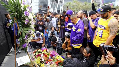 The sports world continues to mourn Kobe Bryant – The Crusader
