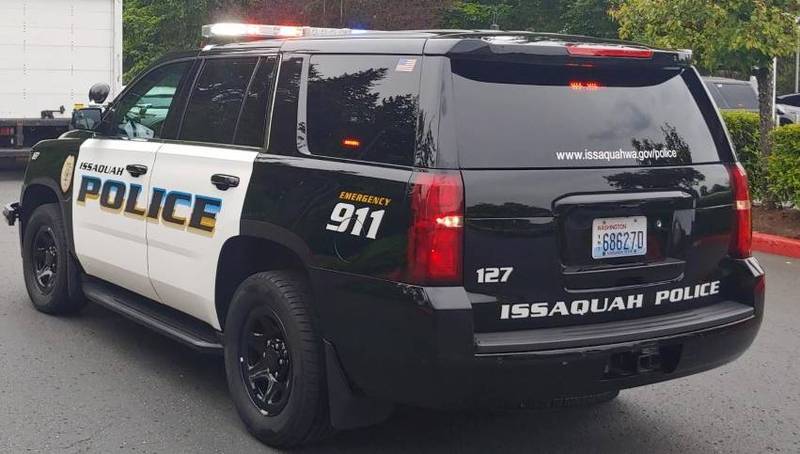 File photo of Issaquah Police Department SUV.