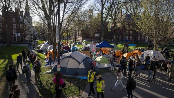 Harvard students end protest as university agrees to discuss Middle East conflict