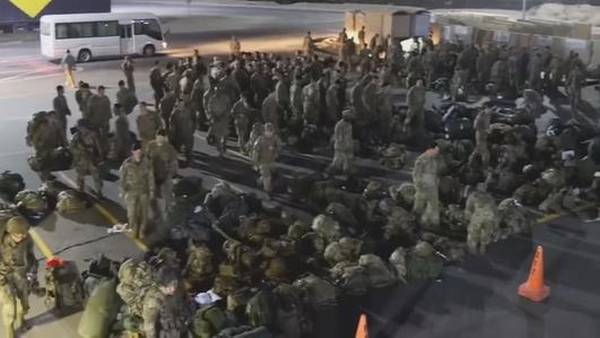 Washington troops react to Pentagon deployment preparations
