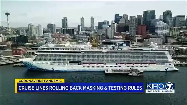 VIDEO: Cruise lines rolling back masking and COVID-19 testing rules