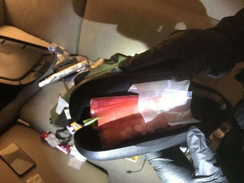 After serving a search warrant on the hotel room, police found nearly 75 grams of suspected methamphetamine, heroin, narcotics, at least 300 pounds of copper wire, and ID theft materials.