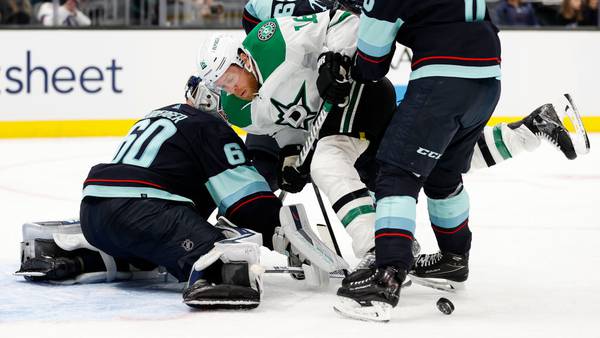 Kraken deal blow to Stars’ playoff push with 4-1 victory