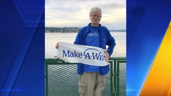 Make-A-Wish volunteer inspires others with his generosity