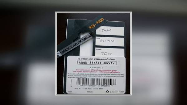 FBI warns shoppers about new type of gift card scam
