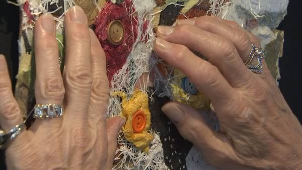 Blind Seattle artist reminds us that ‘someone can be creative without being sighted’