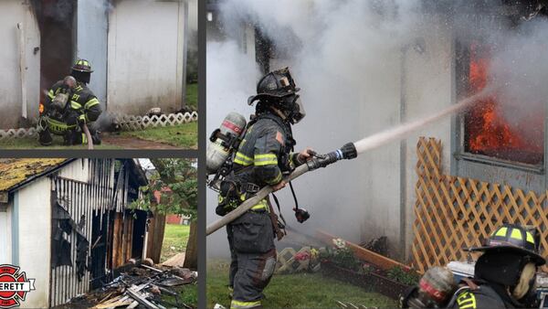 Fire from discarded coals, ashes damages detached garage in Everett