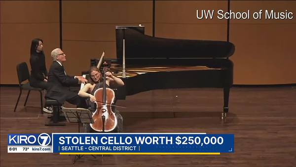$250,000 cello stolen in Seattle