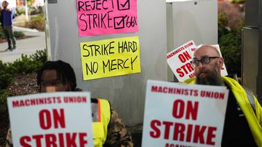 ‘Empty promises’: 33,000 Boeing workers strike