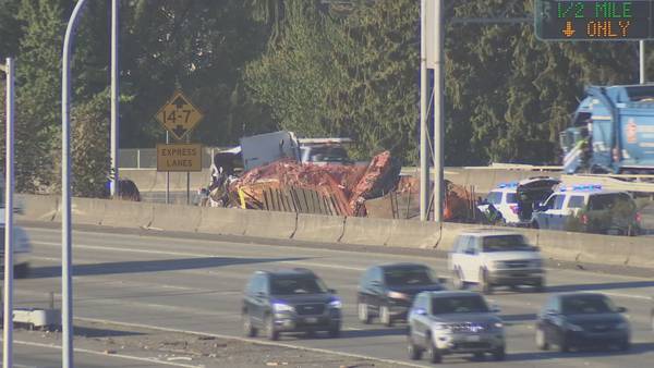 Fatal pileup closes southbound I-5 near Northgate for hours