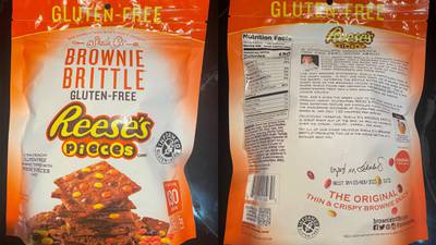 Recall alert: Gluten-Free Reese’s Pieces Brownie Brittle may contain wheat