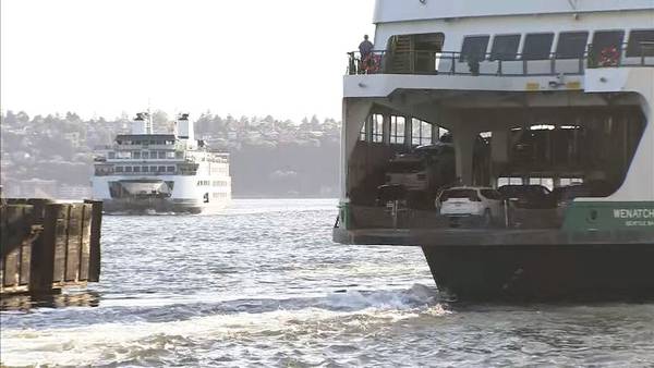 VIDEO: Washington State Ferries experiencing system network outage