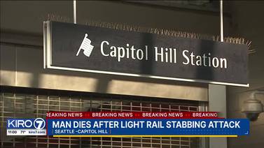 Capitol Hill light rail station fight leaves a man dead