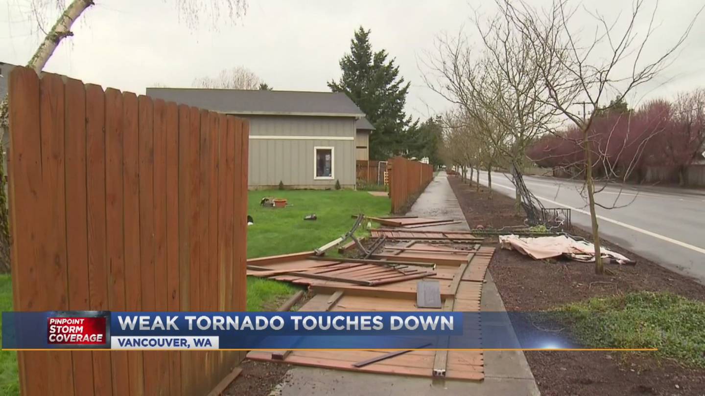 Weak tornado touches down in Vancouver, WA KIRO 7 News Seattle