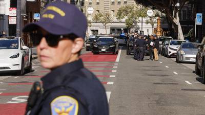 AP PHOTOS: San Francisco 49ers player Ricky Pearsall stable after shooting during attempted robbery, police say