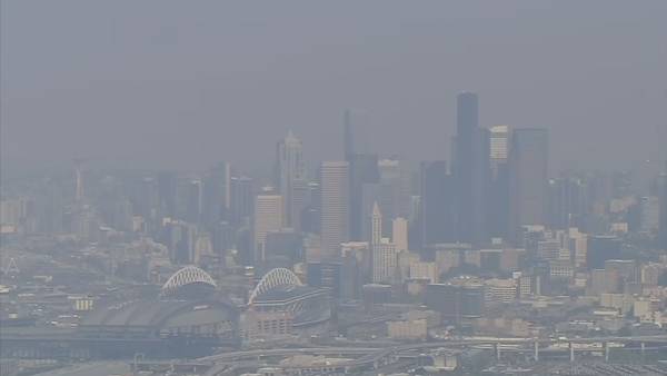 ‘A laser beam of smoke’: Puget Sound region air quality takes hit on Wednesday