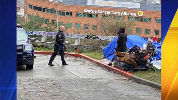VIDEO: Man injured by crossbow bolt in Capitol Hill, police say