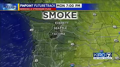 ‘Moderate’ air quality to continue with smoke, slowly improving into Tuesday morning